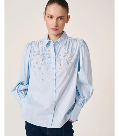 ALMA EN PENA női ing, ICE BLUE (4)
