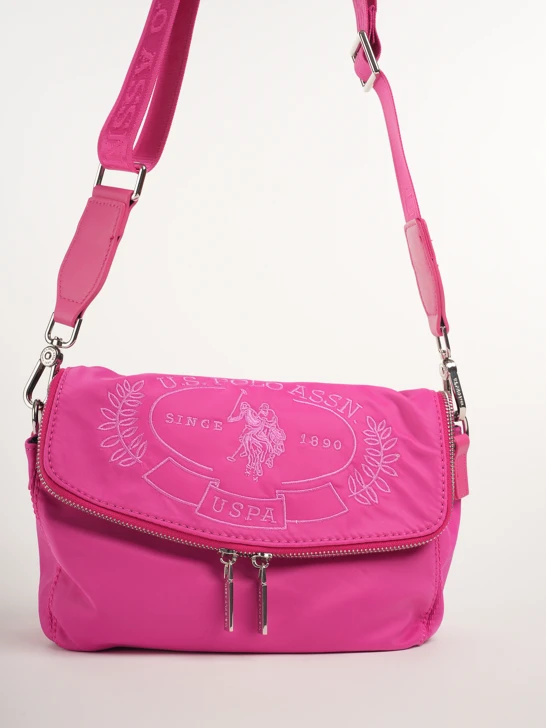 U.S. Polo kézitáska Springf. Flap Crossb. rózsaszín