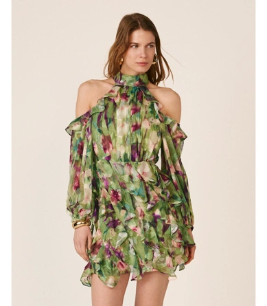 ALMA EN PENA női rövid ruha, FLORAL (6)