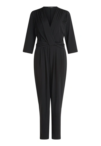 BETTY BARCLAY női overall fekete 3/4 ujjú (4)