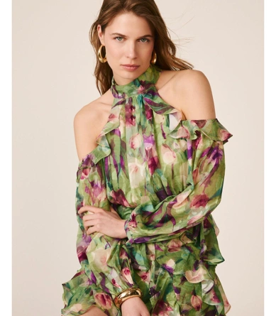 ALMA EN PENA női rövid ruha, FLORAL (1)