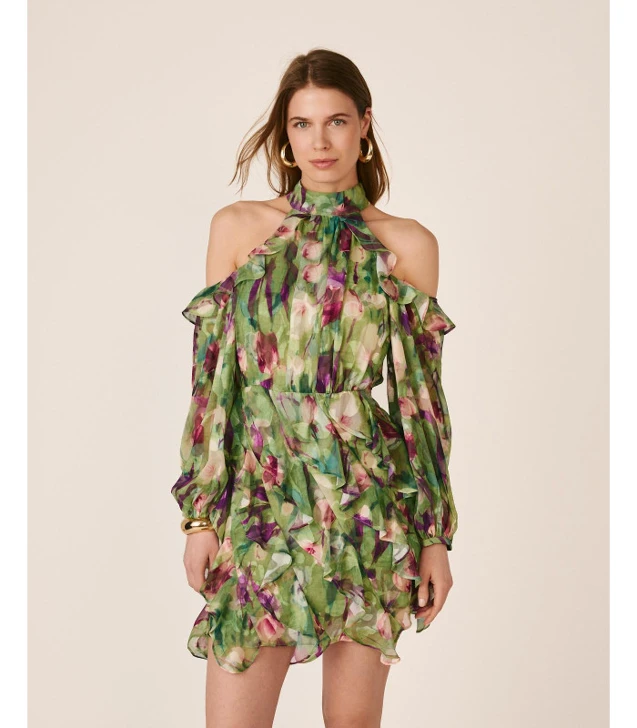 ALMA EN PENA női rövid ruha, FLORAL