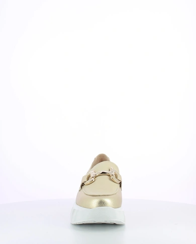 WONDERS arany platformos loafer (3)