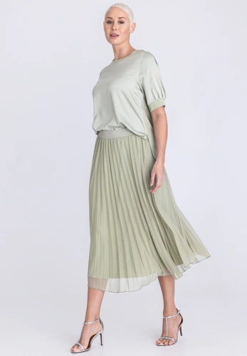 TUZZI ESSENTIALS női blúz olíva színű (3)