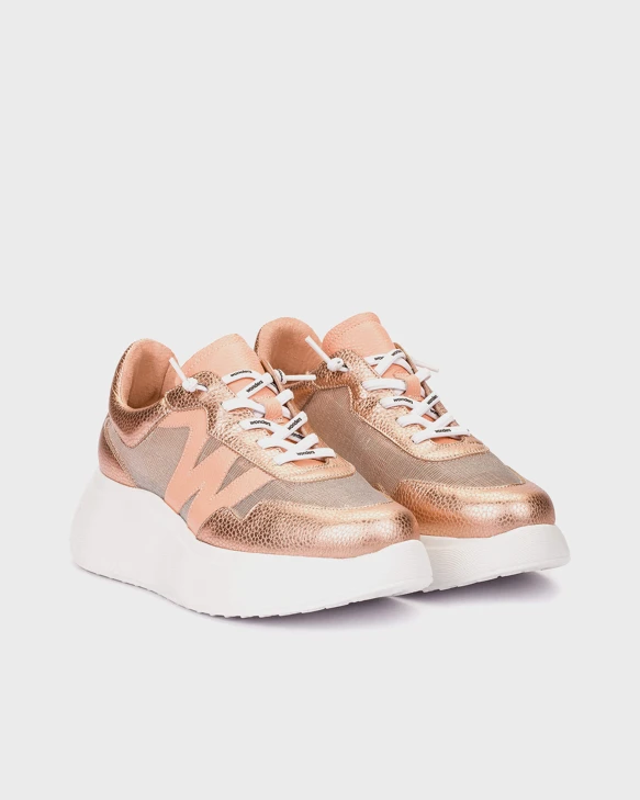 WONDERS női tornacipő bronz