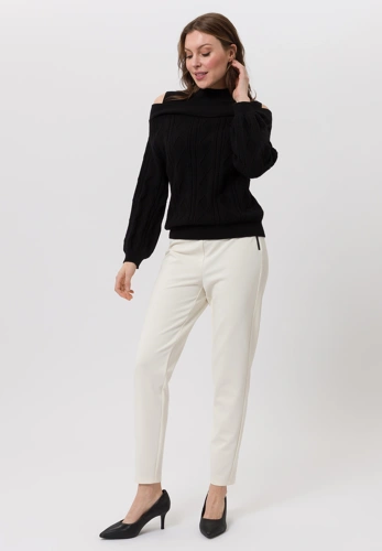 TUZZI EBONY női strickpullover fekete (3)