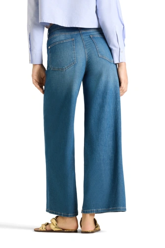 CAMBIO Baggy női farmer, kék (1)